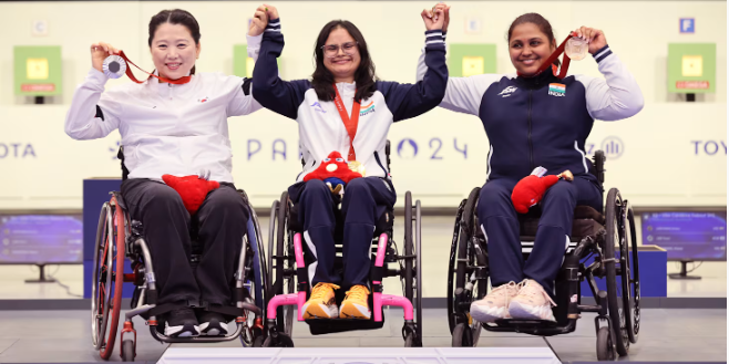 Paris 2024 Paralympics medal tally