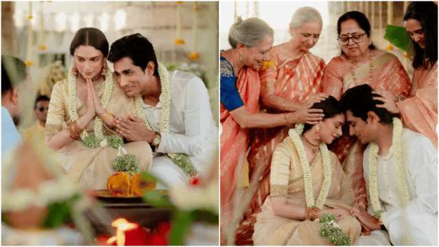Aditi-Rao-Hydari-Siddhar marriage photos