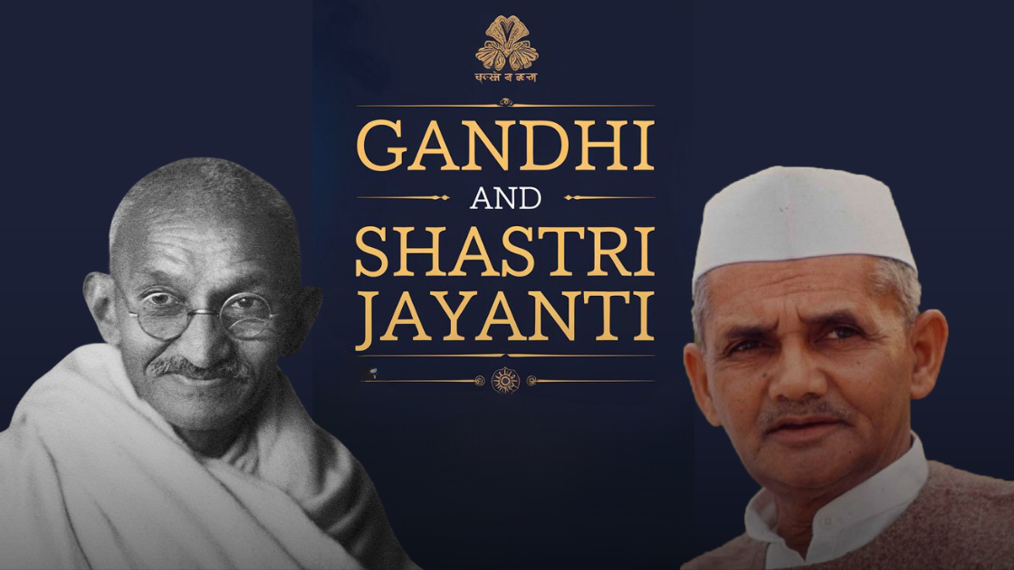 Gandhi and Shastri Jayanti A Day to Honor
