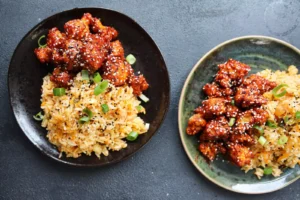 Tofu Kimchi Fried Rice